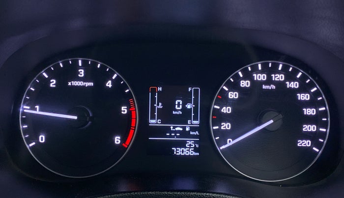 2018 Hyundai Creta 1.6 SX CRDI, Diesel, Manual, 73,242 km, Odometer Image