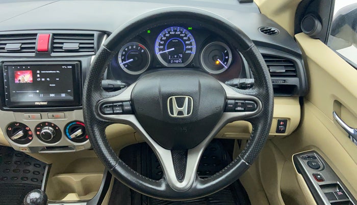 2013 Honda City V MT AVN, Petrol, Manual, 14,845 km, Steering Wheel Close-up