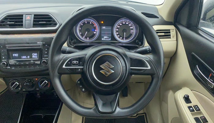 2018 Maruti Dzire VXI, Petrol, Manual, Steering Wheel Close Up
