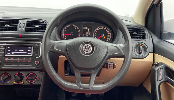 2017 Volkswagen Ameo COMFORTLINE 1.2, Petrol, Manual, 16,763 km, Steering Wheel Close Up