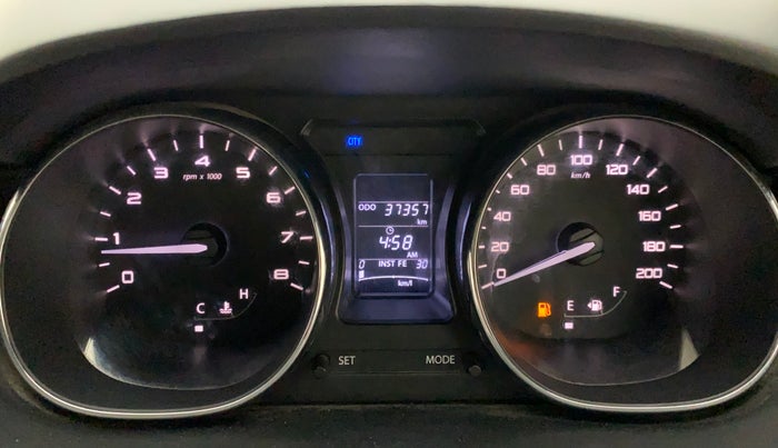 2018 Tata Tiago XZ PETROL, Petrol, Manual, 37,357 km, Odometer Image
