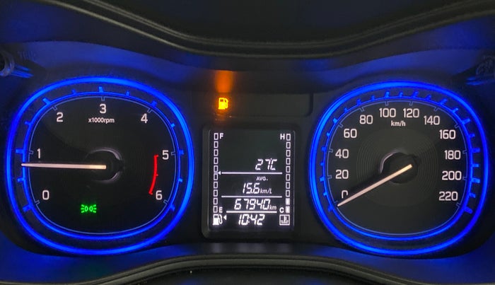 2016 Maruti Vitara Brezza ZDI, Diesel, Manual, 67,996 km, Odometer Image