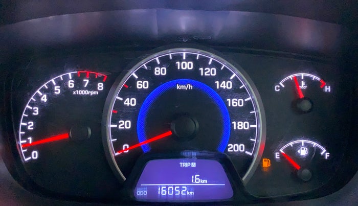 2016 Hyundai Grand i10 SPORTZ 1.2 KAPPA VTVT, Petrol, Manual, 16,157 km, Odometer Image