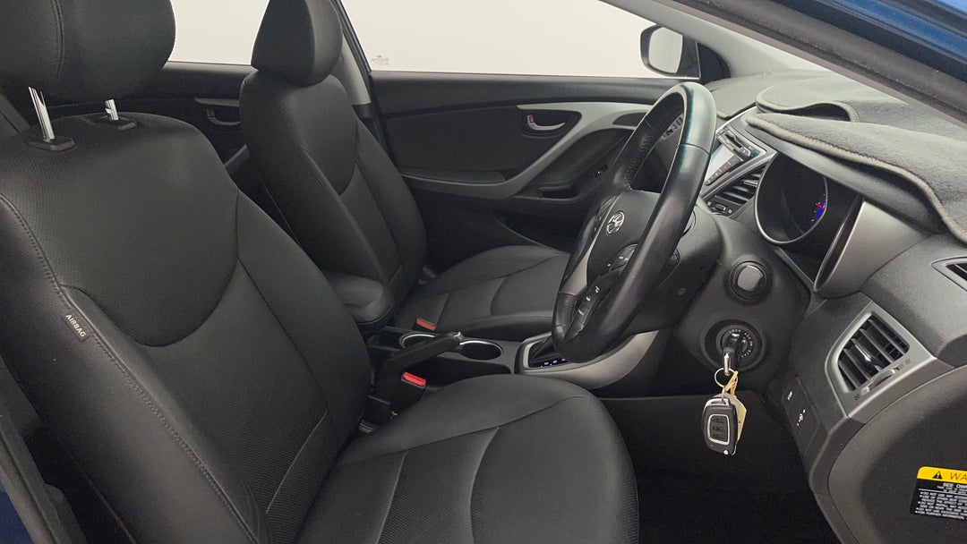 Right Side Front Door Cabin View