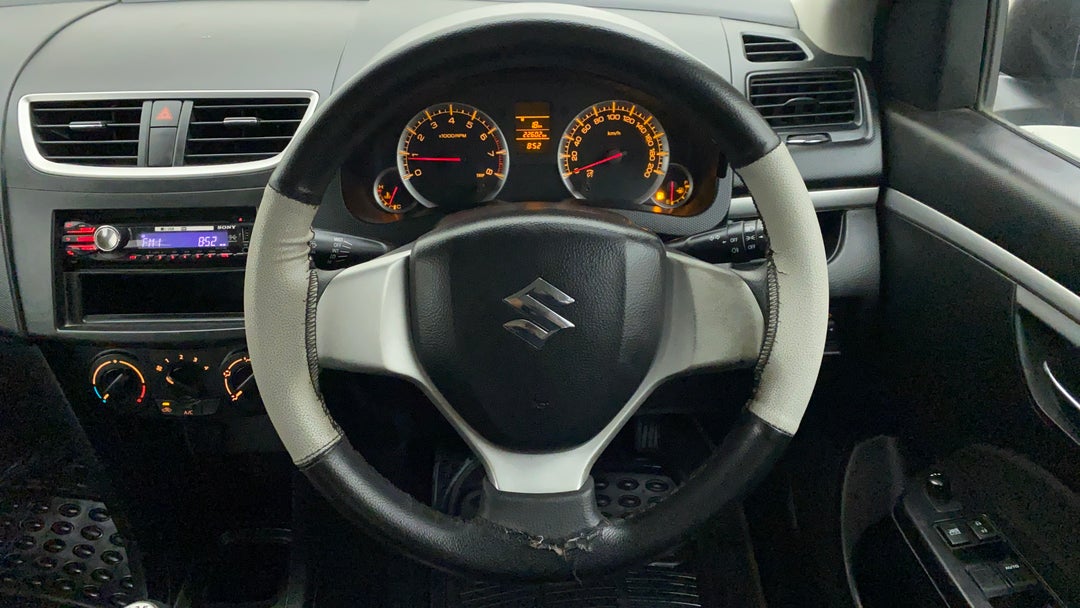 Steering Wheel Close Up