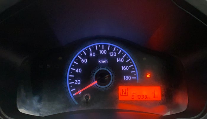 2018 Datsun Redi Go S 1.0 AMT, Petrol, Automatic, 21,033 km, Odometer Image
