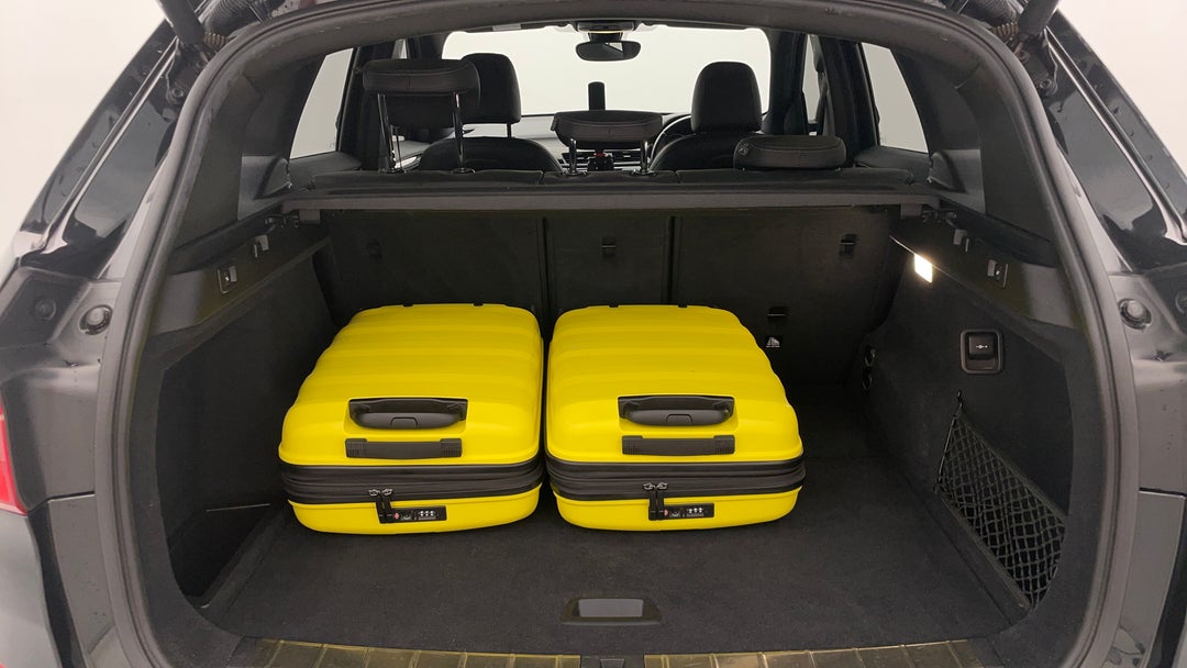 Boot Inside View with Luggage