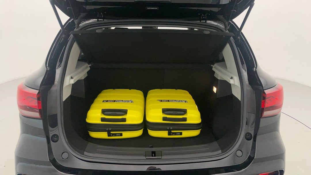 Boot Inside View with Luggage