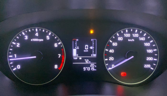 2017 Hyundai Elite i20 SPORTZ 1.2, Petrol, Manual, 97,198 km, Odometer View