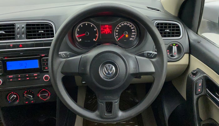 2012 Volkswagen Polo HIGHLINE 1.6L, Petrol, Manual, 56,870 km, Steering Wheel Close Up
