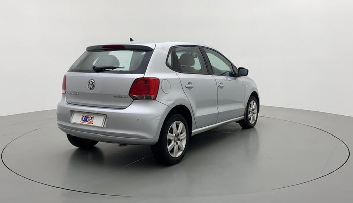 2012 Volkswagen Polo HIGHLINE 1.6L, Petrol, Manual, 56,870 km, Right Back Diagonal