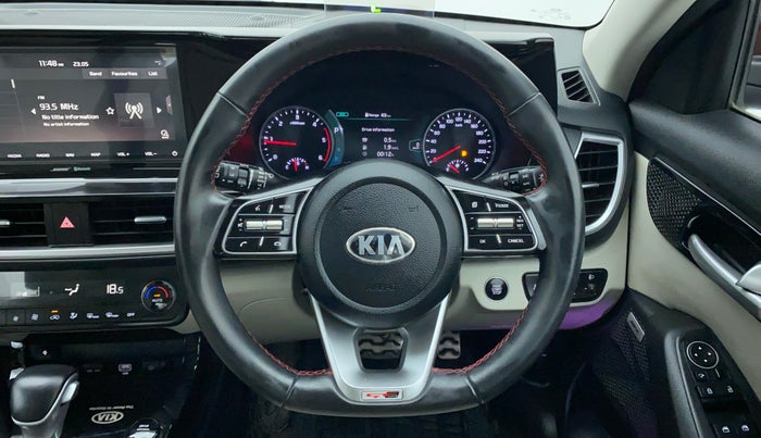 2020 KIA SELTOS 1.5 GTX+ AT, Diesel, Automatic, 8,089 km, Steering Wheel Close Up