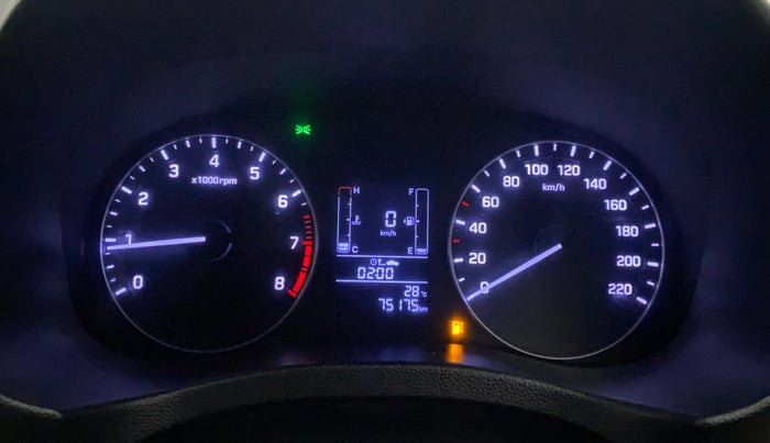 2017 Hyundai Creta E PLUS 1.6 PETROL, Petrol, Manual, 75,175 km, Odometer Image