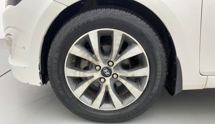2015 Hyundai Verna FLUIDIC 1.6 CRDI SX AT 4S, Diesel, Automatic, 83,323 km, Left Front Wheel