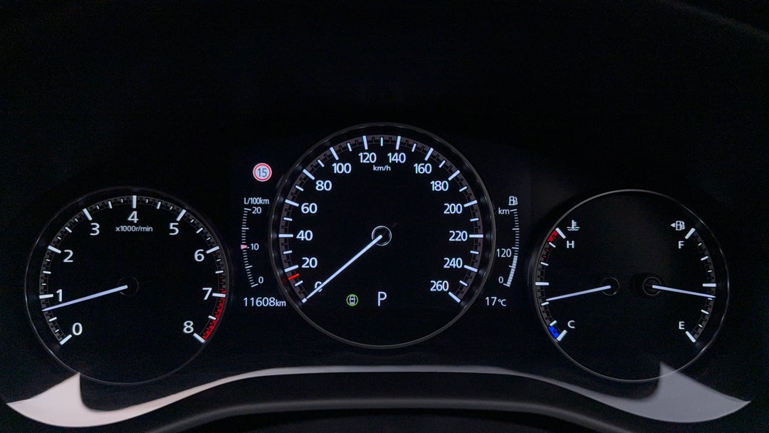 2024 Mazda 3 G20 Touring, Automatic, 11608 km, Odometer View