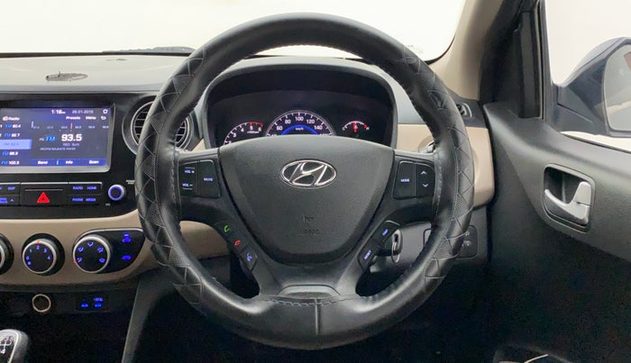 2018 Hyundai Grand i10 SPORTZ (O) 1.2 U2 CRDI, Diesel, Manual, 68,204 km, Steering Wheel Close Up