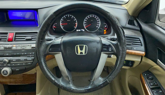 2012 Honda Accord 2.4 MT, Petrol, Manual, 50,447 km, Steering Wheel Close Up