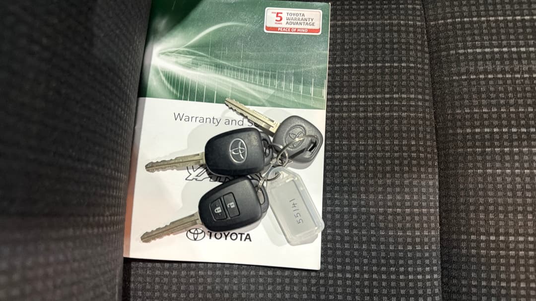 2020 Toyota Yaris Ascent, Manual, 44663 km, Key Close-up