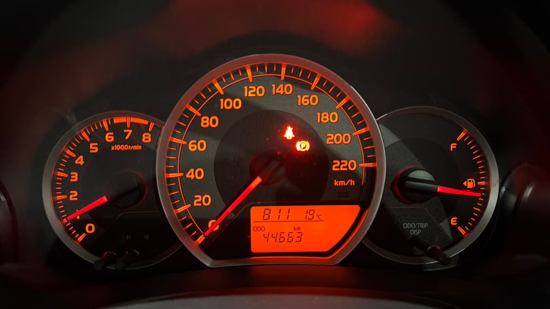 2020 Toyota Yaris Ascent, Manual, 44663 km, Odometer View