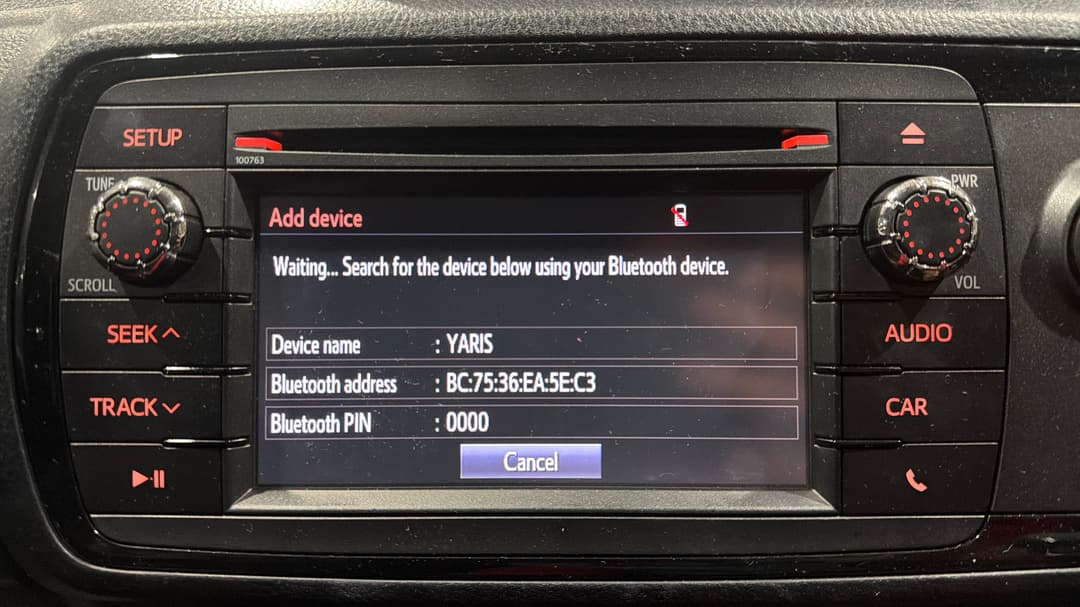 2020 Toyota Yaris Ascent, Manual, 44663 km, Android/Apple Car Play