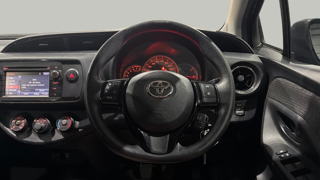 2020 Toyota Yaris Ascent, Manual, 44663 km, Steering Wheel Close-up