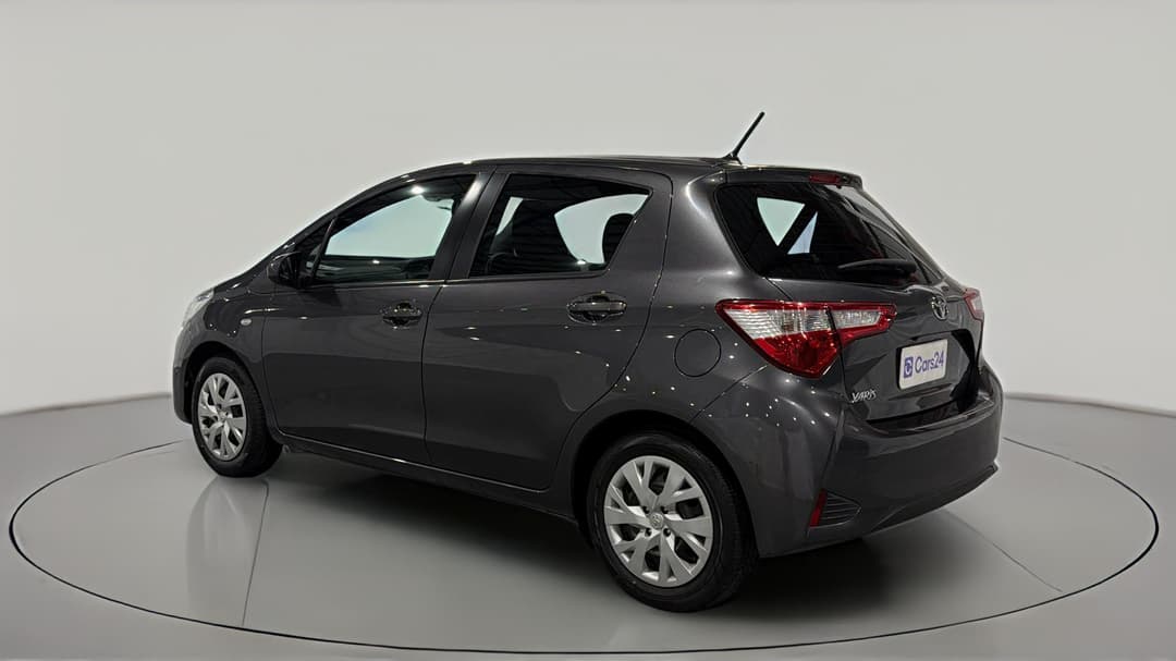2020 Toyota Yaris Ascent, Manual, 44663 km, Left Back Diagonal (45- Degree) View