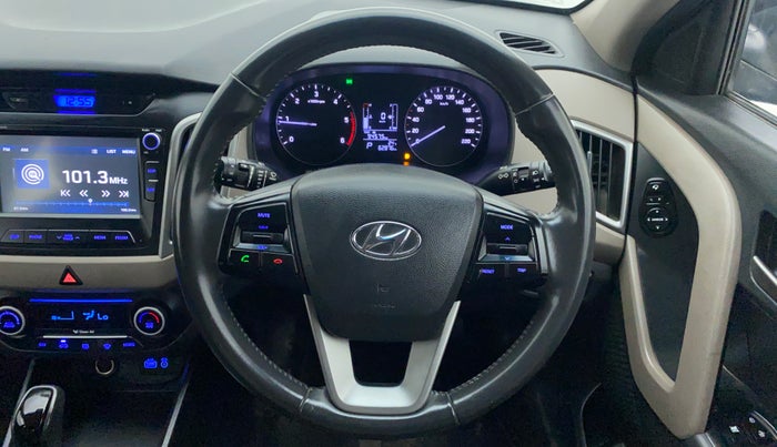 2016 Hyundai Creta 1.6 CRDI SX PLUS AUTO, Diesel, Automatic, Steering Wheel Close Up