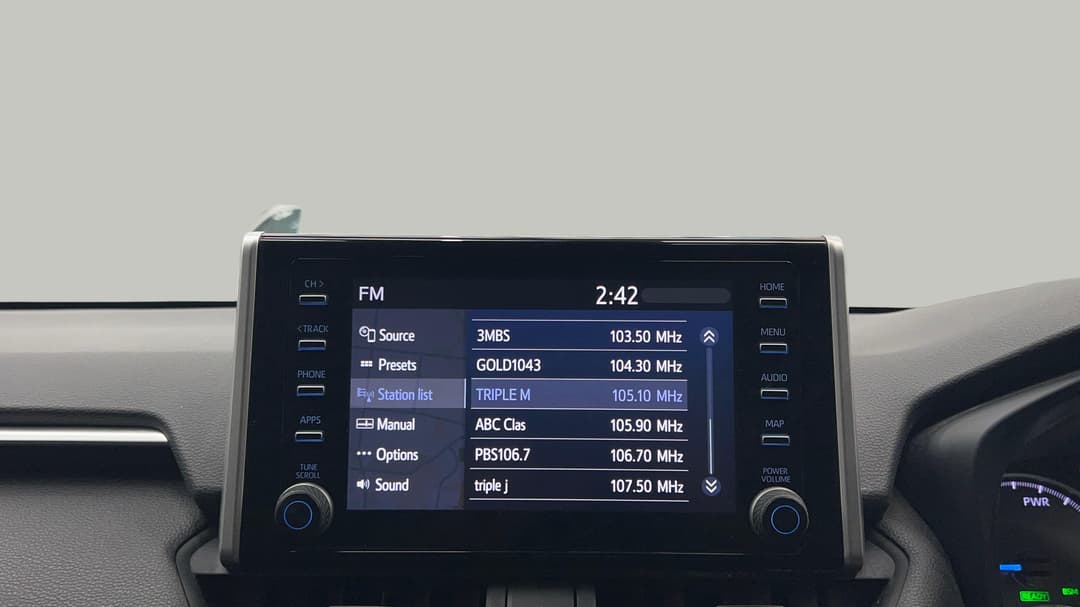 2022 Toyota RAV4 Gx (2WD) Hybrid, Automatic, 106632 km, Infotainment System