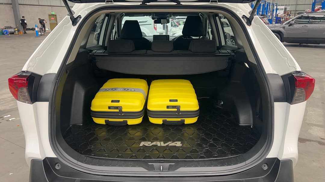 2022 Toyota RAV4 Gx (2WD) Hybrid, Automatic, 106632 km, Boot Inside View with Luggage