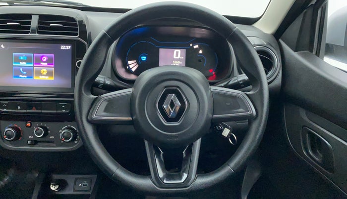 2022 Renault Kwid RXT 1.0, Petrol, Manual, 5,566 km, Steering Wheel Close Up