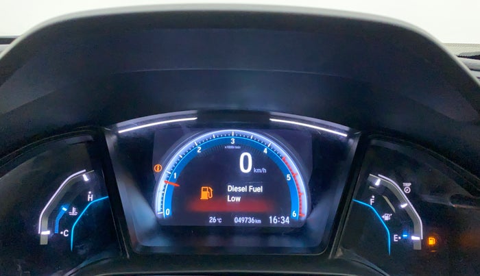 2019 Honda Civic 1.6L I-DTEC VX MT, Diesel, Manual, 49,735 km, Odometer Image