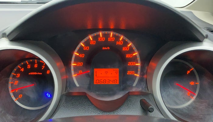 2012 Honda Jazz 1.2 X I VTEC, Petrol, Manual, 68,421 km, Odometer Image