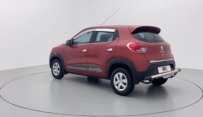 2019 Renault Kwid RXT 1.0 EASY-R AT OPTION, Petrol, Automatic, 7,768 km, Left Back Diagonal (45- Degree) View