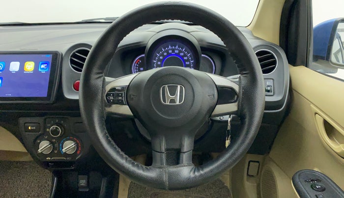 2015 Honda Amaze 1.2L I-VTEC S, Petrol, Manual, 49,595 km, Steering Wheel Close Up