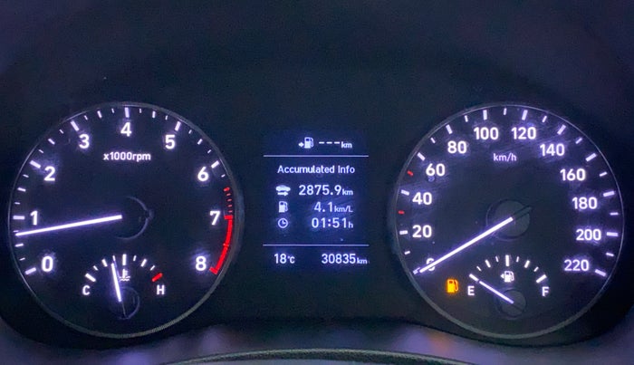 2018 Hyundai Verna 1.6 VTVT SX O, Petrol, Manual, 30,972 km, Odometer Image