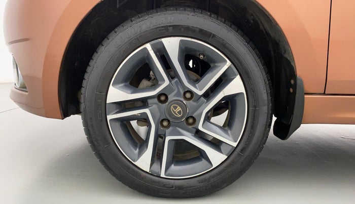 2017 Tata TIGOR XZ 1.2 REVOTRON OPT, Petrol, Manual, 42,392 km, Left Front Wheel