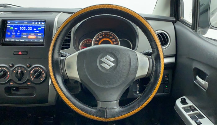 2011 Maruti Wagon R 1.0 VXI, Petrol, Manual, 47,816 km, Steering Wheel Close Up