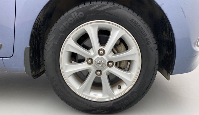 2014 Hyundai Grand i10 ASTA 1.2 KAPPA VTVT, Petrol, Manual, 52,424 km, Right Front Wheel