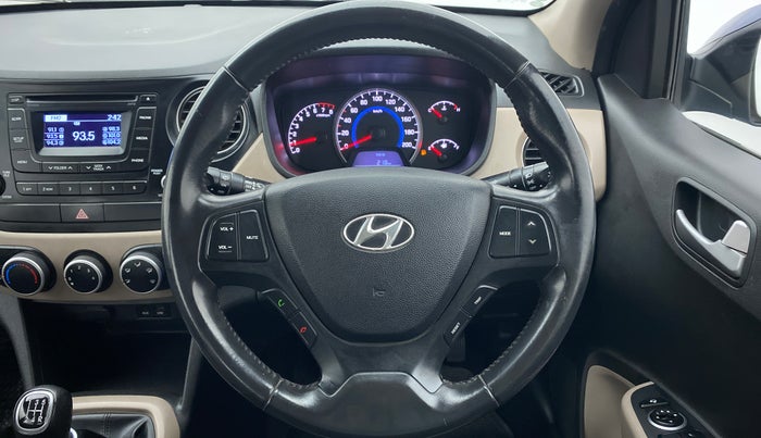 2014 Hyundai Grand i10 ASTA 1.2 KAPPA VTVT, Petrol, Manual, 52,424 km, Steering Wheel Close Up
