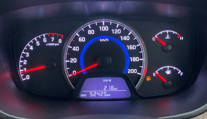 2014 Hyundai Grand i10 ASTA 1.2 KAPPA VTVT, Petrol, Manual, 52,424 km, Odometer Image