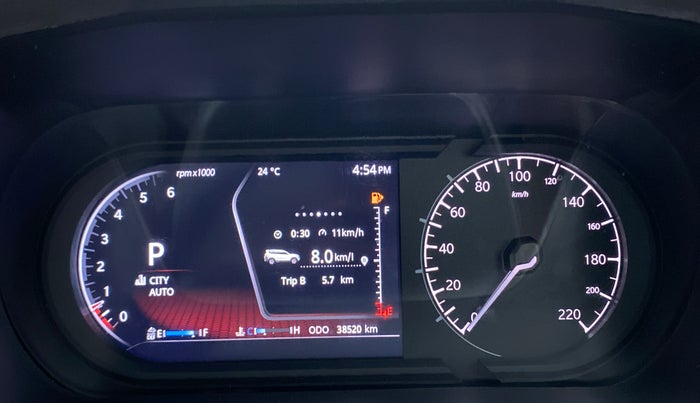 2021 Tata Safari XZA PLUS, Diesel, Automatic, 38,520 km, Odometer Image
