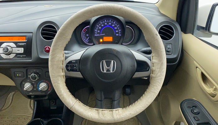 2015 Honda Brio 1.2 S MT I VTEC, Petrol, Manual, 70,455 km, Steering Wheel Close Up