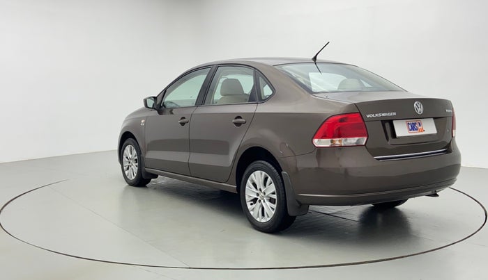 2015 Volkswagen Vento HIGHLINE PETROL, Petrol, Manual, 62,093 km, Left Back Diagonal (45- Degree) View