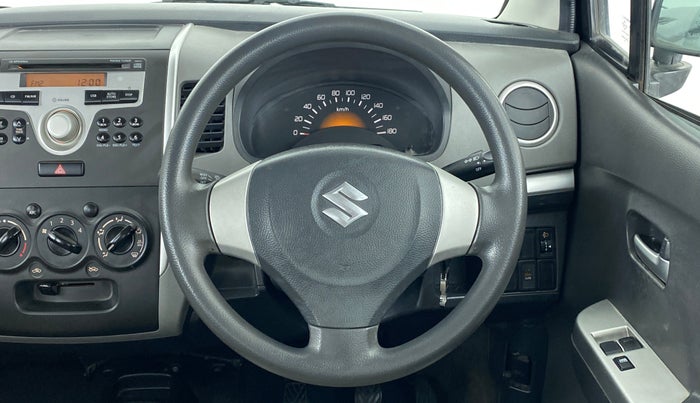 2010 Maruti Wagon R 1.0 LXI, Petrol, Manual, 32,075 km, Steering Wheel Close Up