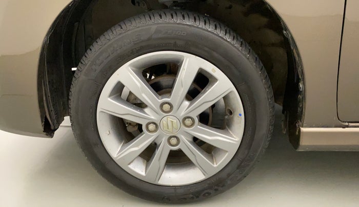 2017 Maruti Wagon R 1.0 VXI + (O) AMT, Petrol, Automatic, 27,056 km, Left Front Wheel