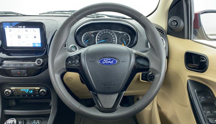 2019 Ford Figo Aspire 1.2 TITANIUM+ PETROL, Petrol, Manual, 11,852 km, Steering Wheel Close Up