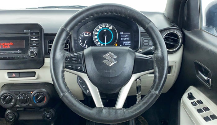 2018 Maruti IGNIS DELTA 1.2 K12, Petrol, Manual, 34,490 km, Steering Wheel Close Up