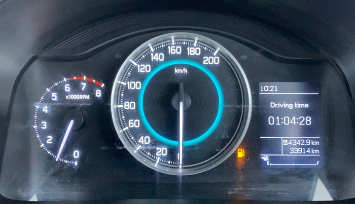 2018 Maruti IGNIS DELTA 1.2 K12, Petrol, Manual, 34,490 km, Odometer Image