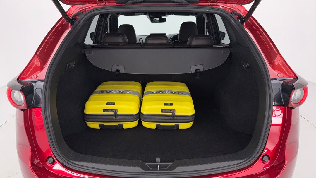 2021 Mazda CX-5 Akera (AWD), Automatic, 106263 km, Boot Inside View with Luggage
