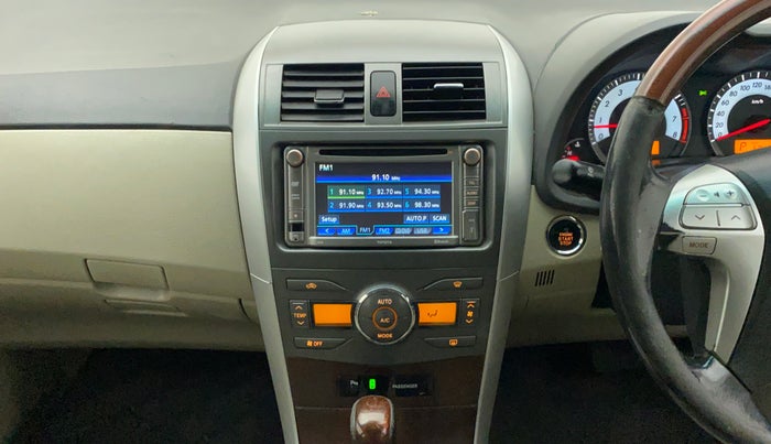 2012 Toyota Corolla Altis VL AT PETROL, Petrol, Automatic, 60,438 km, Air Conditioner